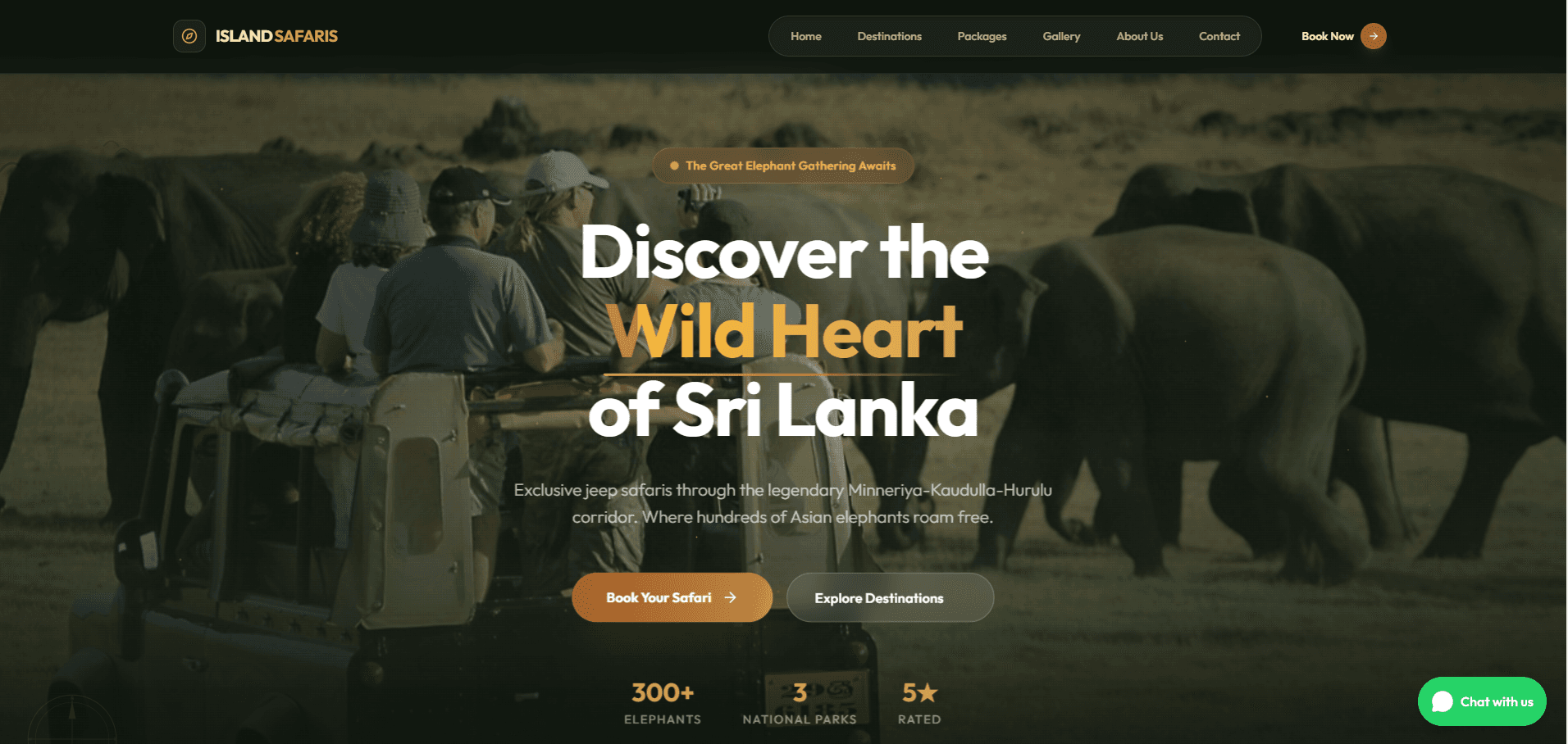 Island Safaris Sri Lanka preview